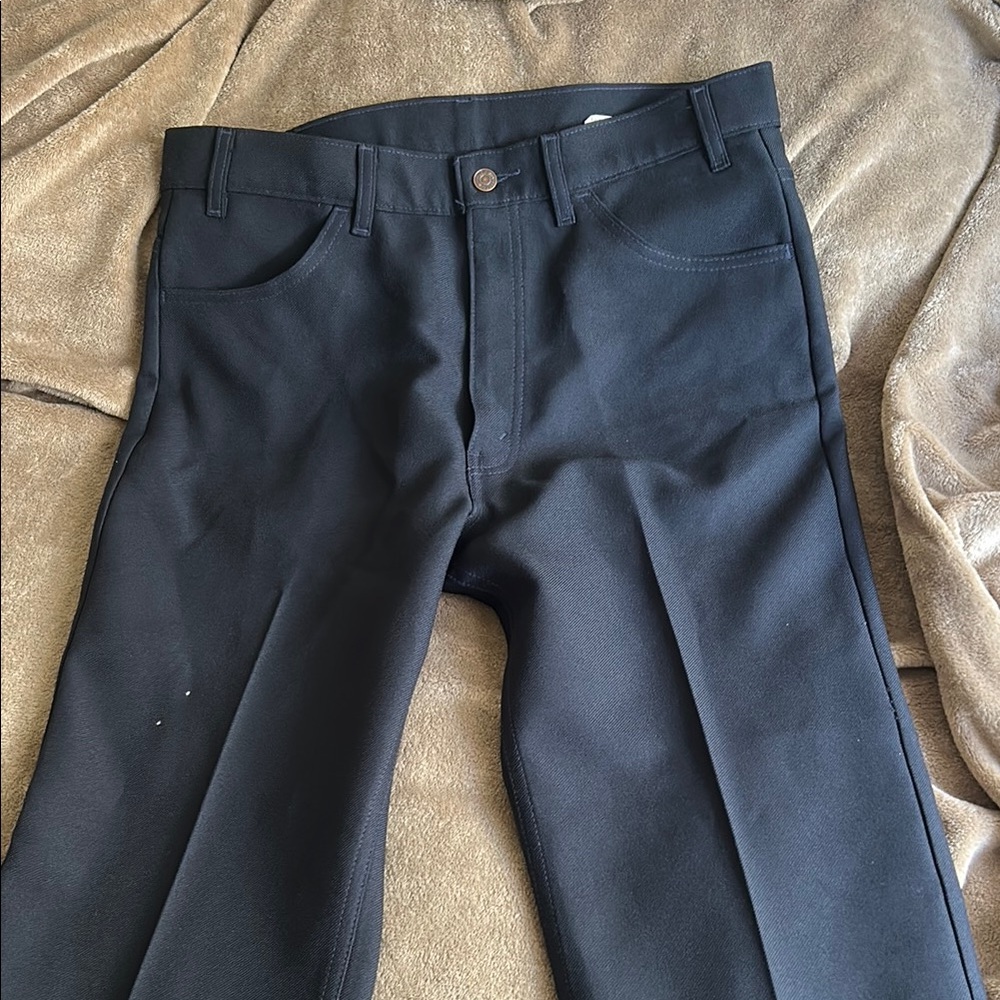 Levi's Black Boot Cut Flare Pants